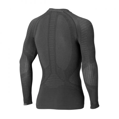 ACCAPI ТЕРМОРЕГЛАН ERGOWOOL MEN'S LONG SLEEVE SHIRT BLACK ANTHRACITE ACCXA801.9966