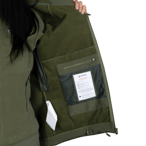 CAMO-TEC КУРТКА ЖІНОЧА SOFTSHELL STALKER OLIVE 7441