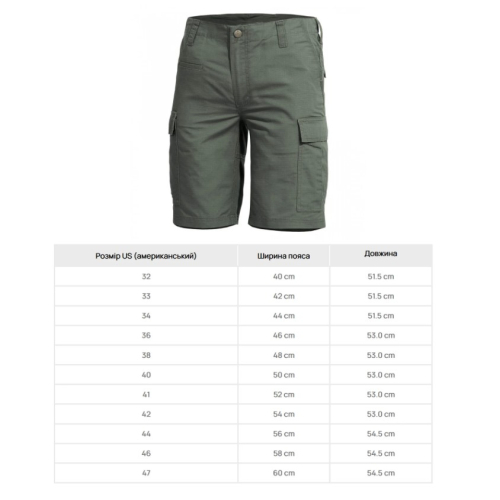 PENTAGON ШОРТЫ ТАКТИЧЕСКИЕ BDU 2.0 CAMO GREEN K05011-06CG-38