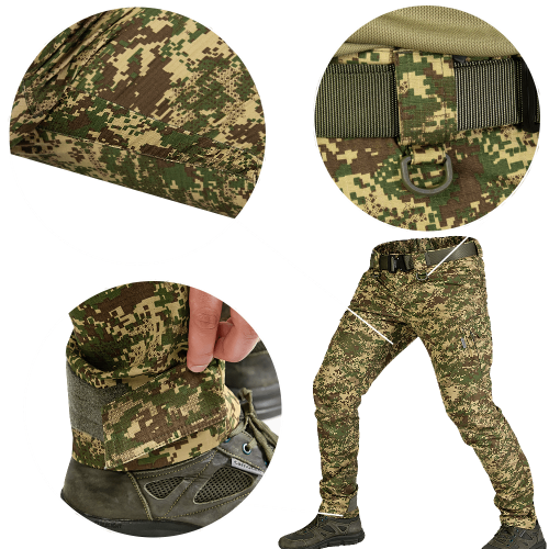 CAMO-TEC ШТАНЫ ТАКТИЧЕСКИЕ ГЕРЦЬ RIP-STOP TEFLON ХИЩНИК 8070