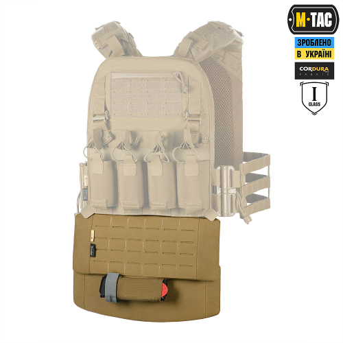 M-TAC ЗАЩИТА ЖИВОТА С БАЛЛИСТИЧЕСКИМ ПАКЕТОМ 1 КЛАСС ЗАЩИТЫ (FMS) LASER CUT COYOTE