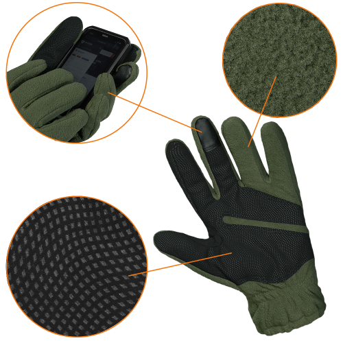 CAMO-TEC ПЕРЧАТКИ UNIVERSAL PRO TOUCH OLIVE 7378