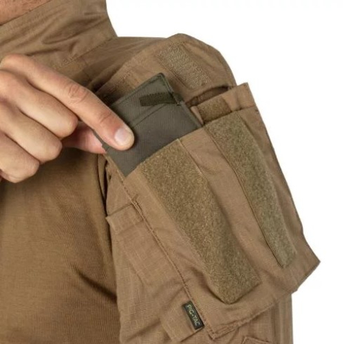 P1G-TAC ПОЛЕВАЯ РУБАШКА UAS UNDER ARMOR SHIRT COYOTE BROWN S771620CB