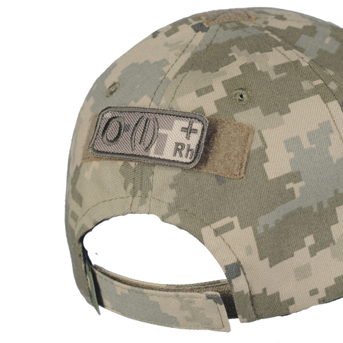 M-TAC НАШИВКА ГРУППА КРОВИ O(I) RH+ MM14