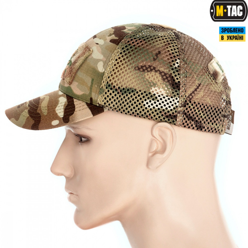 M-TAC БЕЙСБОЛКА ТАКТИЧНА З СІТКОЙ PIRATE SKULL MC