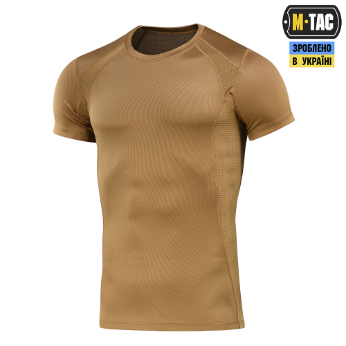 M-TAC ФУТБОЛКА ПОТООТВОДЯЩАЯ ATHLETIC GEN. 2 COYOTE BROWN