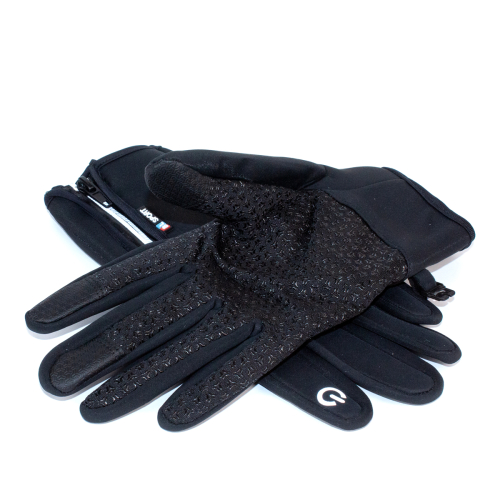 UAD ПЕРЧАТКИ СПОРТИВНЫЕ SOFTSHELL STORM BLACK UAD0024-L
