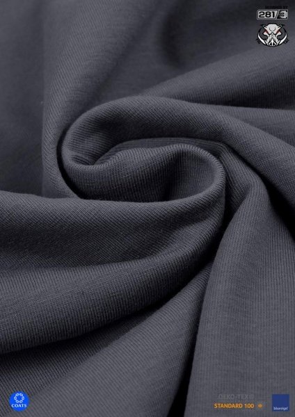 P1G-TAC ФУТБОЛКА BORN TO HUNT FORCED TO WORK GRAPHITE UA281-29891-GT-HG