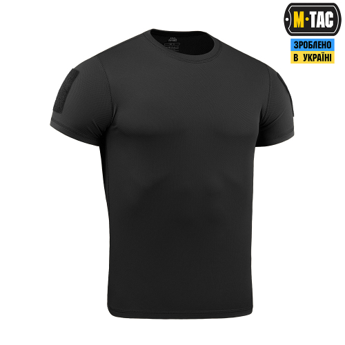 M-TAC ФУТБОЛКА ПОТООТВОДЯЩАЯ ТАКТИЧЕСКАЯ SUMMER BLACK