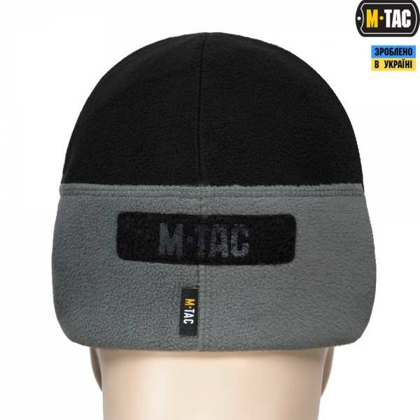 M-TAC ШАПКА WATCH CAP ФЛИС/СЕТКА PIRATE SKULL WINDBLOCK 380 ЧЕРНО-СЕРАЯ