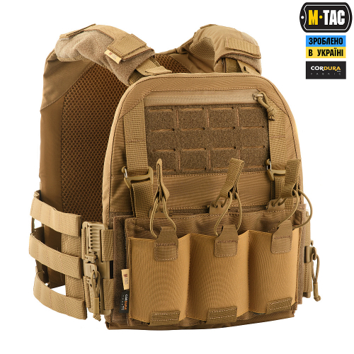 M-TAC ПЛИТОНОСКА CUIRASS QRS COYOTE