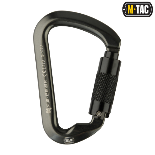 M-TAC КАРАБІН 10 СМ С БАЙОНЕТНОЮ МУФТОЮ KEYLOCK СІРИЙ