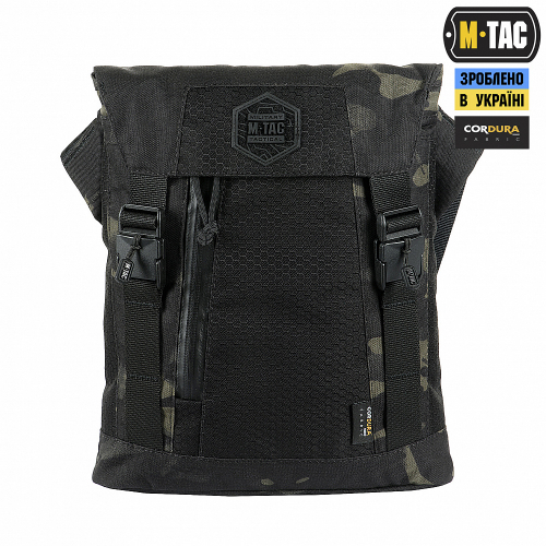 M-TAC СУМКА MAGNET BAG ELITE HEX MULTICAM BLACK/BLACK