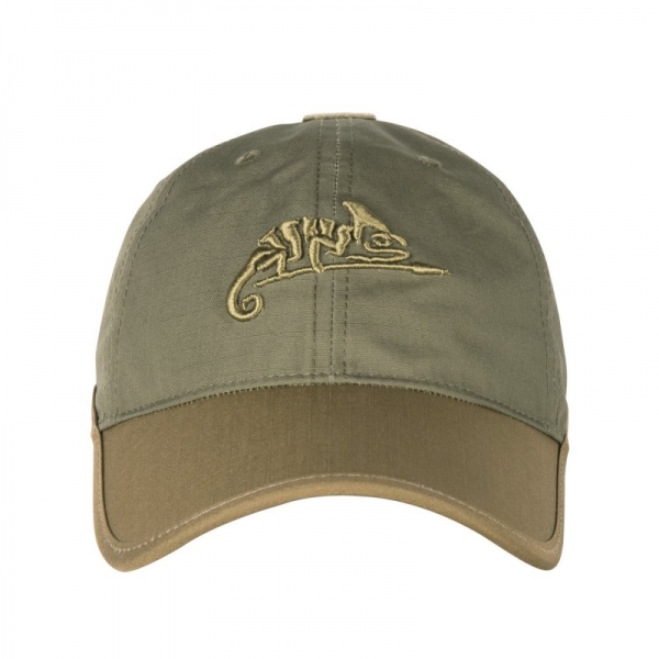 HELIKON-TEX БЕЙСБОЛКА LOGO CAP POLYCOTTON RIPSTOP ADAPTIVE GREEN/COYOTE CZ-LGC-PR-1211A
