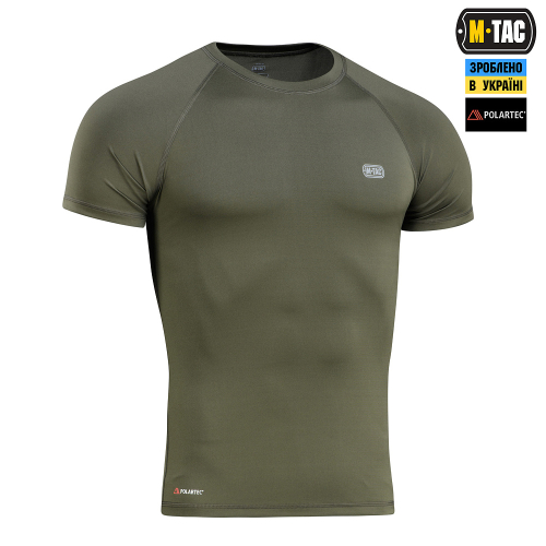 M-TAC ФУТБОЛКА ULTRA LIGHT POLARTEC ARMY OLIVE