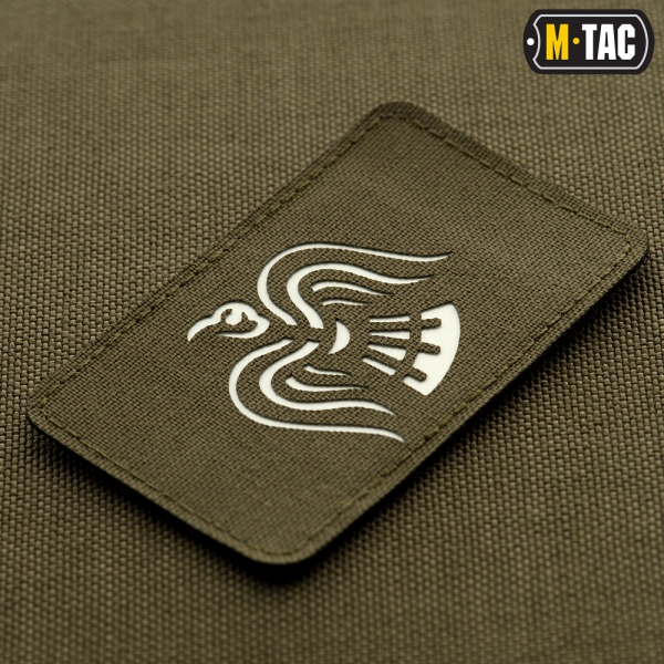 M-TAC НАШИВКА ЗНАМЯ ВОРОНА LASER CUT RANGER GREEN/GID