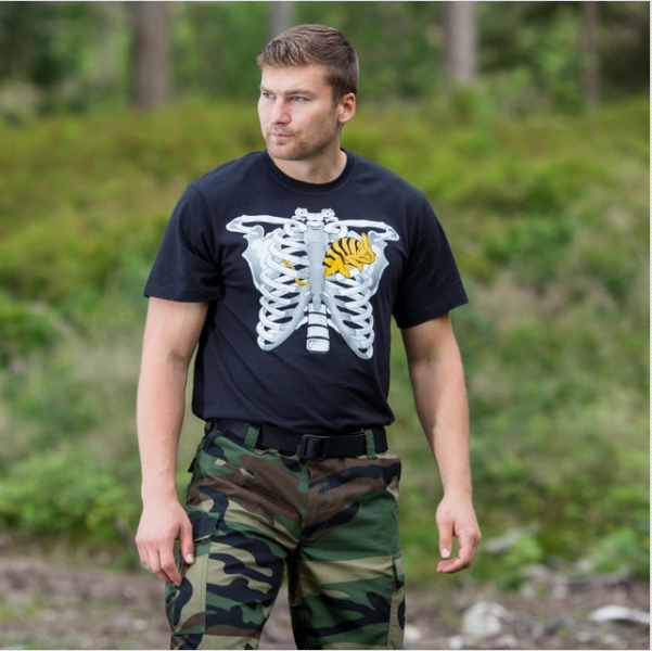 HELIKON-TEX ФУТБОЛКА CHAMELEON IN THORAX BLACK H3288-01