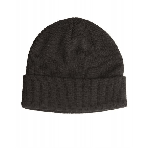 MIL-TEC ШАПКА ТОНКАЯ ВЯЗКА АКРИЛ BEANIE CAP BLACK 12133002