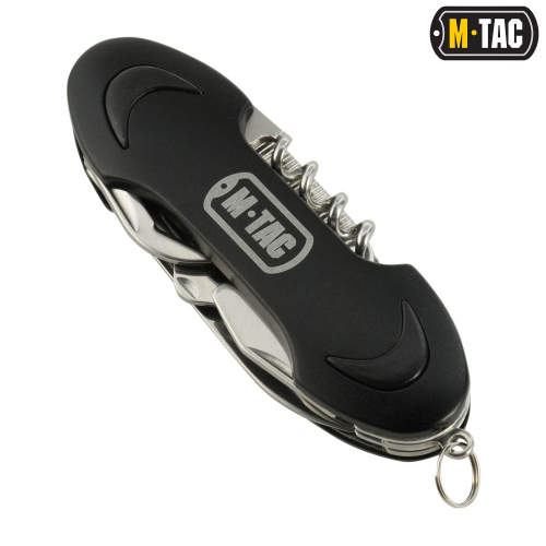 M-TAC НОЖ СКЛАДНОЙ МАЛЫЙ (7 ИНСТРУМ.) STEEL/BLACK