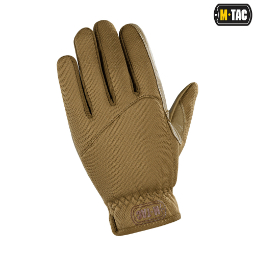 M-TAC ПЕРЧАТКИ SCOUT TACTICAL MK.2 КОЖАНЫЕ COYOTE