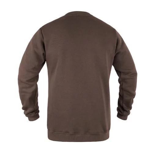 P1G-TAC СВІТШОТ ЗИМОВИЙ ТРИЗУБ LOGO BROWN UA281-29911-BR-TRL