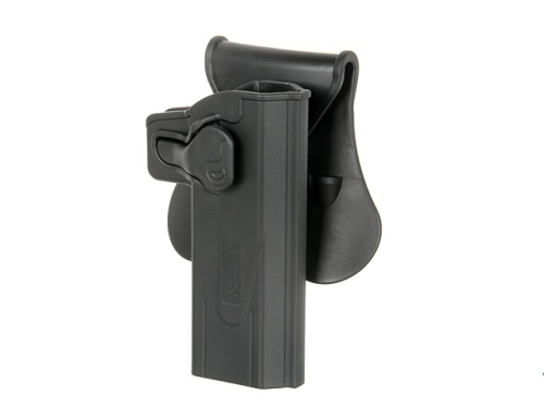 AMOMAX КОБУРА ПЛАСТИКОВАЯ FASTDRAW ДЛЯ HI-CAPA BLACK HS2863