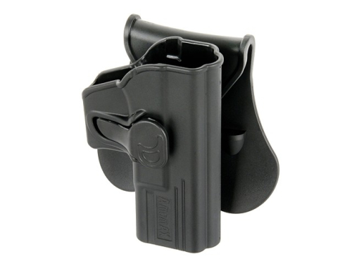 AMOMAX КОБУРА ПЛАСТИКОВАЯ FASTDRAW ДЛЯ GLOCK 19 BLACK HS1035
