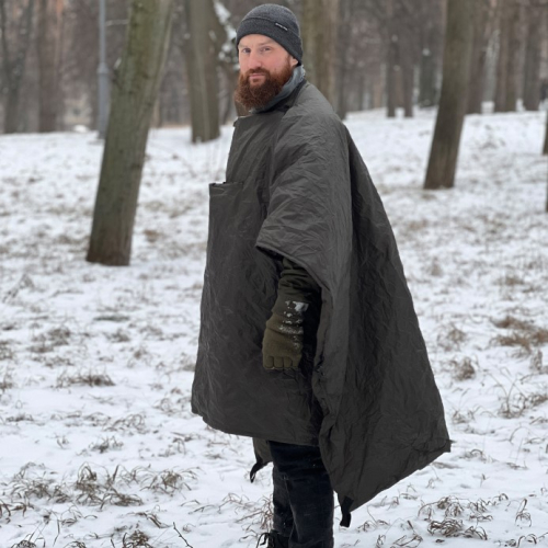 BERLOGA СПАЛЬНИК ПОНЧО FELON ARMY OLIVE 27311