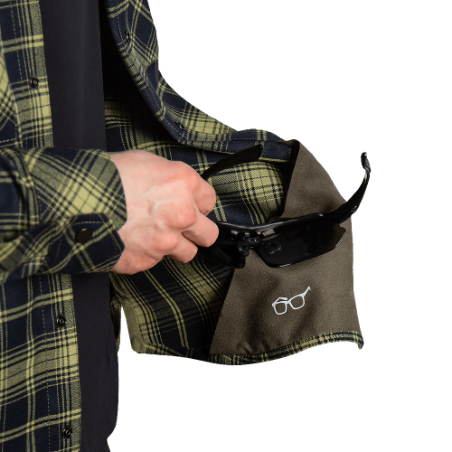 CAMO-TEC СОРОЧКА БУРЕВІЙ LOGO TAN LIME GREEN-NAVY 8659