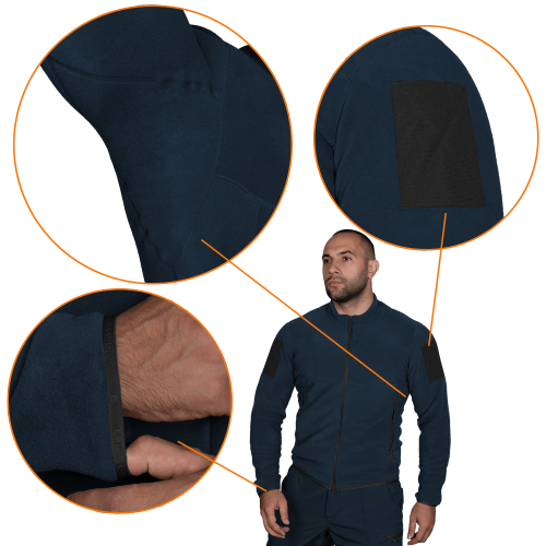 CAMO-TEC КОФТА PATROL 2.0 HIMATEC PRO DARK NAVY BLUE 7392