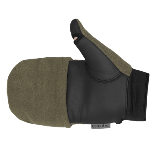 CAMO-TEC ПЕРЧАТКИ ЗИМНИЕ GRIP MAX WINDSTOPPER OLIVE 6606