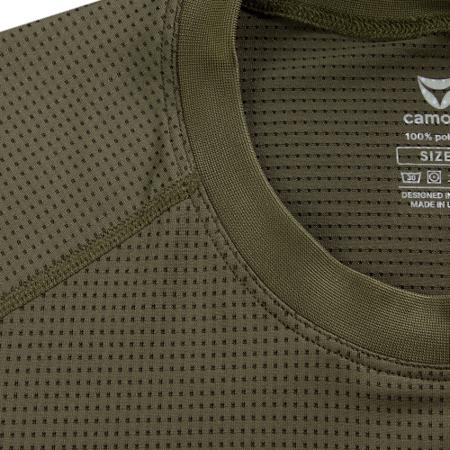 CAMO-TEC ФУТБОЛКА CHITON GRID OLIVE 7186