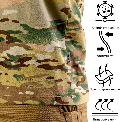 CAMO-TEC ФУТБОЛКА TOTEM MULTICAM 8076