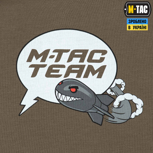 M-TAC ФУТБОЛКА COMICS DRONE GIRL DARK OLIVE