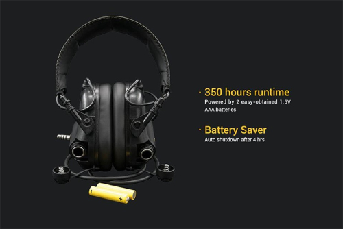 EARMOR ТАКТИЧЕСКИЕ НАУШНИКИ OPSMEN M32 COYOTE BROWN HS1571