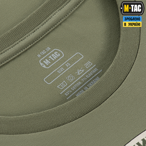M-TAC ФУТБОЛКА ЗАПОВІДІ СТРІЛЬЦЯ LIGHT OLIVE