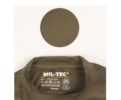 MIL-TEC ФУТБОЛКА STURM TACTICAL T-SHIRT QUICKDRY OLIVE 11081001