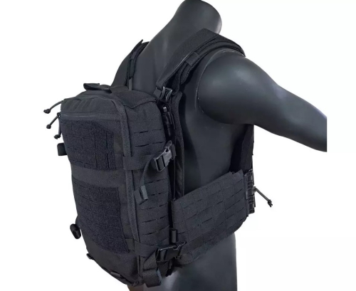 CHAMELEON РЮКЗАК ШТУРМОВИЙ ТАКТИЧНИЙ BLACK 12Л GAF2-901-65B