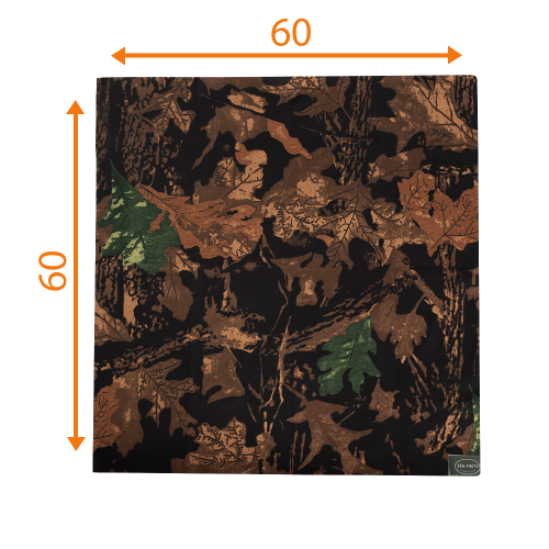 CAMO-TEC БАНДАНА COTTON OAK BROWN 188