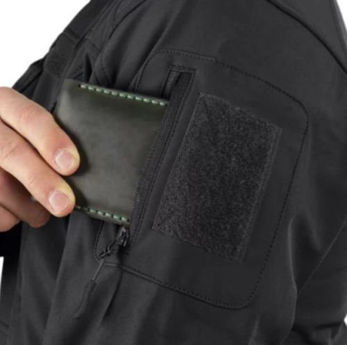 MIL-TEC КУРТКА ДЕМИСЕЗОННАЯ SOFTSHELL JACKET SCU BLACK 10864002