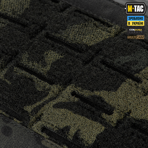M-TAC СУМКА ADMIN BAG MEDIUM ELITE З ЛИПУЧКОЮ MULTICAM BLACK/BLACK