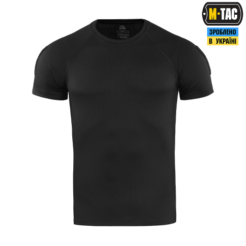 M-TAC ФУТБОЛКА РЕГЛАН ПОТООТВОДЯЩАЯ ТАКТИЧЕСКАЯ SUMMER BLACK