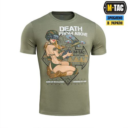 M-TAC ФУТБОЛКА DELIVERY SERVICE LIGHT OLIVE