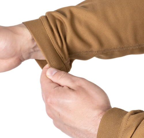 P1G-TAC ФУТБОЛКА ПОЛЬОВА LACERTA L/S COYOTE BROWN UA281-29854-LS-CB