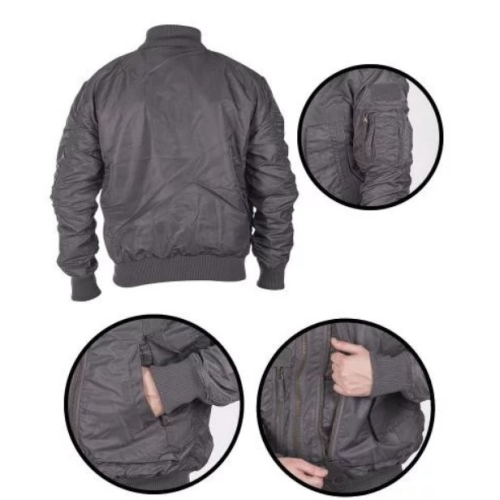 MIL-TEC КУРТКА ДЕМИСЕЗОННАЯ STURM US TACTICAL FLIGHT JACKET URBAN GREY 10404608