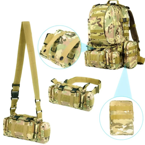 TAILOR РЮКЗАК ТАКТИЧНИЙ DEFENSE PACK ASSEMBLY 50L MULTICAM BL012-49
