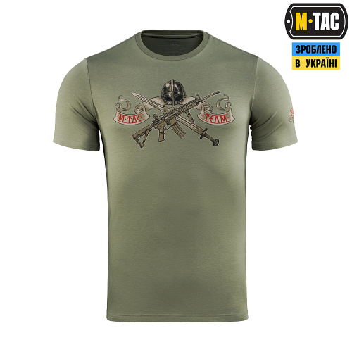 M-TAC ФУТБОЛКА KEEP CALM LIGHT OLIVE
