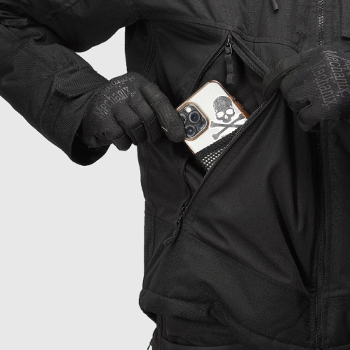 UATAC КУРТКА ЗИМНЯЯ ТАКТИЧЕСКАЯ RIPSTOP CLIMASHIELD APEX BLACK 3631