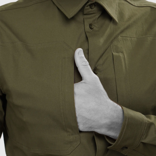 UATAC СОРОЧКА PRESIDENT LINE DARK OLIVE 523125