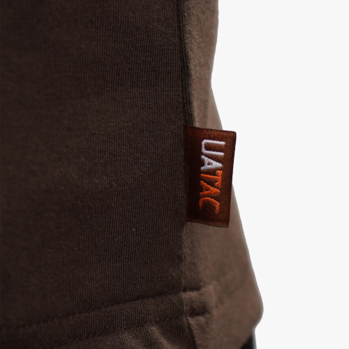 UATAC ФУТБОЛКА З ПРИНТОМ ТРИЗУБ DARK BROWN 53201231